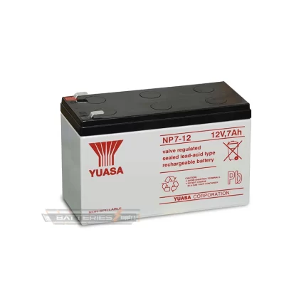 BATTERY-YUASA-NP7-12